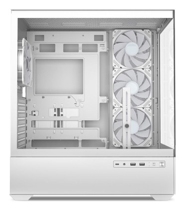 Sharkoon Case Ak6 Rgb White Atx