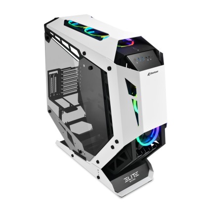 Sharkoon Case Elite Shark Ca700 Atx Open Frame, 2Xu3, 1X Usb-C, Vetro Temperato, 5Xargb Fan, Argb Controller