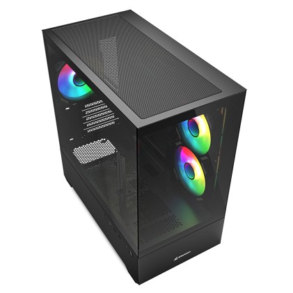 Sharkoon Case Mk6 Rgb Black Micro- Atx