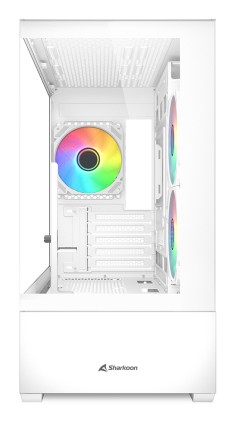 Sharkoon Case Mk6 Rgb White Micro - Atx