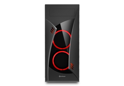 Sharkoon NIGHT SHARK Midi Tower Nero