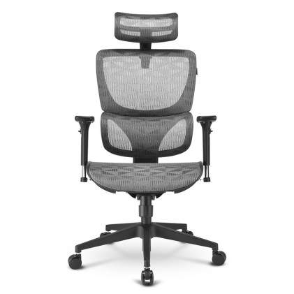 Sharkoon Sedia Office, Full Mesh, Class-4 Gaslift, 3D Armrest  Headrest, 5 Heights Adjustable Backr