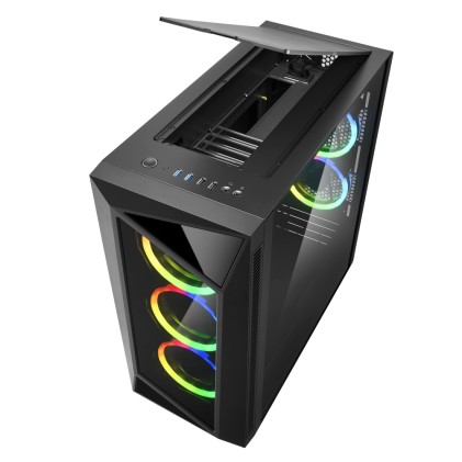 Sharkoon Case Rev200 Atx 7 Slots Expansion 2 Usb 3.0, 2 Usb 2.0, Drive Bay Da 2,5"/3,5"