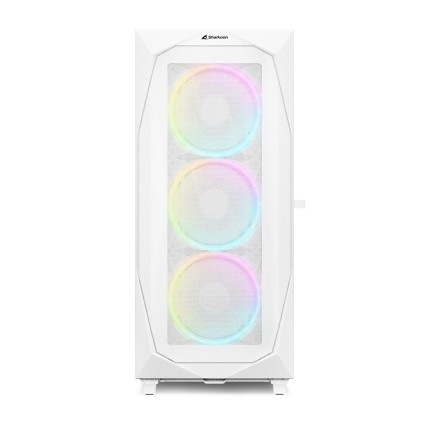 Sharkoon Case Rev300 Full-Tower, Side Glass White