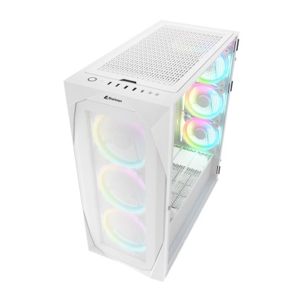 Sharkoon Case Rev300 Full-Tower, Side Glass White