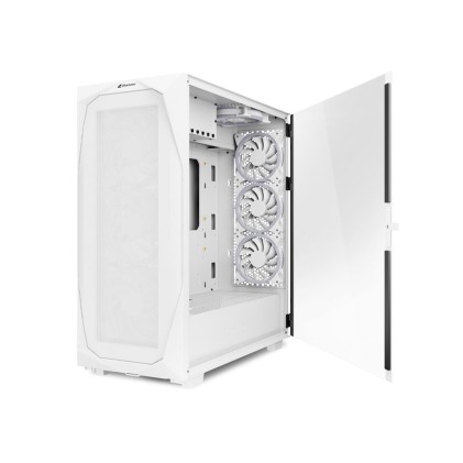 Sharkoon Case Rev300 Full-Tower, Side Glass White
