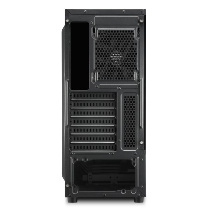 Sharkoon Case Atx 1Xusb 2.0, 2Xusb 3.0, Vetro Temperato, 1X 120Mm Fan Front, 7 Slot Espansione, Argb Controller, Pannello Frontale Illuminato