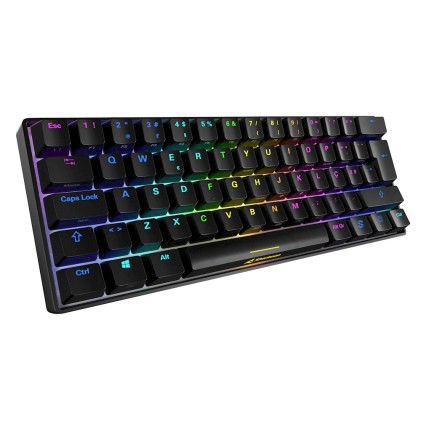 Sharkoon Tastiera Gaming Meccanica Sgk50 S4 Switch Kailh Red, Layout Ita, Nero