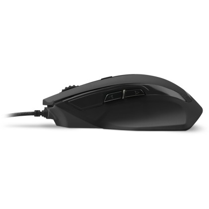 Sharkoon Mouse Gaming Shark-Force2-Bl, 4200 Dpi, Usb, 1.8Mt, Nero