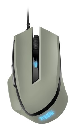 Sharkoon Mouse Gaming Shark-Force2-Gr, 4200 Dpi, Usb, 1.8Mt, Grigio