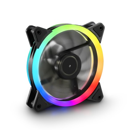 Sharkoon Ventola Case Shark Blades Pwm Rgb Ring Fan 120X120X25, Pwm