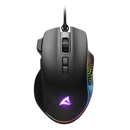 Sharkoon Mouse 12.800 Dpi, 8 Pulsanti, Illuminazione Rgb