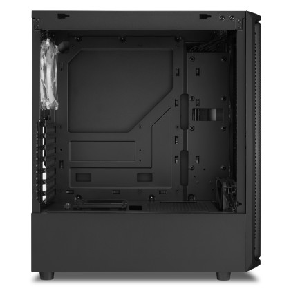 Sharkoon Case Sk3 Rgb Atx 7 Slot Espansione, Pannello Frontale Vetro Temperato, 2 Porte, 3Xusb2.0/3.