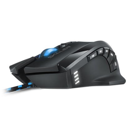 Sharkoon Mouse Gaming Skiller-Sgm1, 1600 Dpi, Rgb, 6 Tasti Configurabili, Usb, 1.8Mt