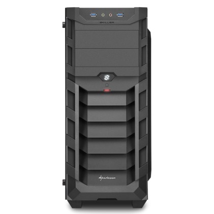 Sharkoon Skiller SGC1 RGB Midi Tower Nero