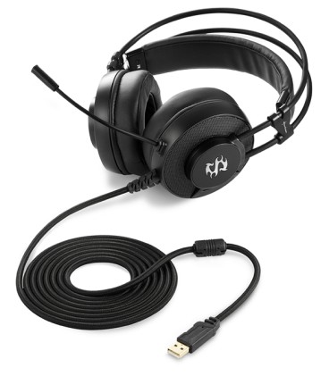 Sharkoon Cuffie Skiller Sgh2 Con Microfono, Usb, Lunghezza Cavo 2,5M