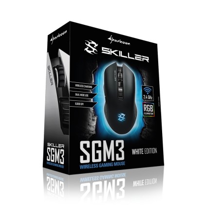 Sharkoon Mouse Skiller Sgm3 Biancowireless