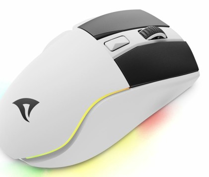 Sharkoon Mouse Skiller Sgm50 Bianco Cablato E Wireless, 6400 Dpi
