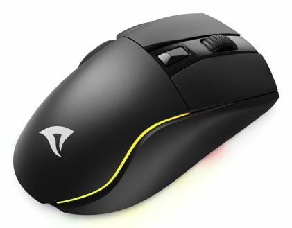 Sharkoon Mouse Skiller Sgm50 Nero Cablato E Wireless, 6400 Dpi