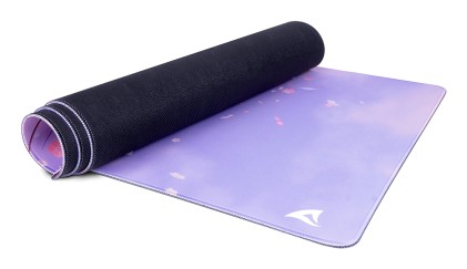 Sharkoon Skiller Sgp40 D1 Mousepad Tappetino Gaming 1000 X 500 X 3  Mm Fiori Di Ciliegio Viola