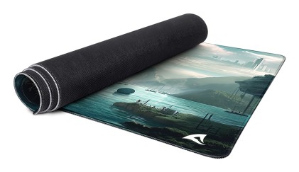 Sharkoon Skiller Sgp40 D6 Mousepad Tappetino Gaming 1000 X 500 X 3  Mm Laguna Verde