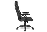 Sharkoon Gaming Chair Skiller Sgs1 Pelle Sintetica, Braccioli Imbottiti, Schienale Regolabile, Base In Alluminio, Black