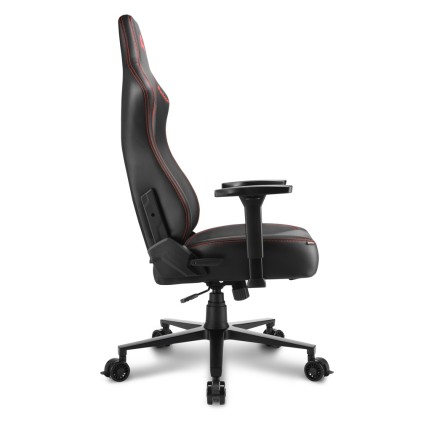 Sharkoon Sedia Gaming Sgs30 In Pelle Sintetica Seduta E Schienale Imbottito Nero E Rosso