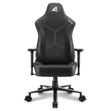 Sharkoon Sedia Gaming Sgs30 In Pelle Sintetica Seduta E Schienale Imbottito Nero E Bianco