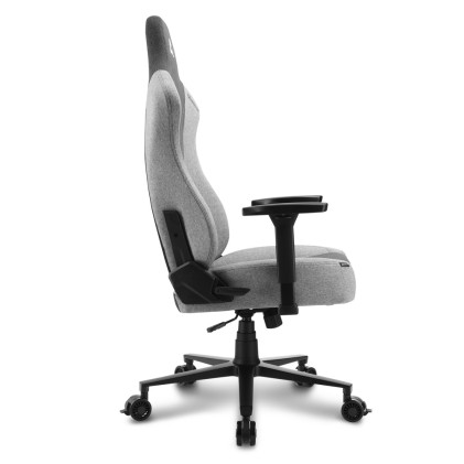 Sharkoon Sedia Gaming Sgs30 Fabric In Tessuto Dimensioni Comfort Nero E Bianco