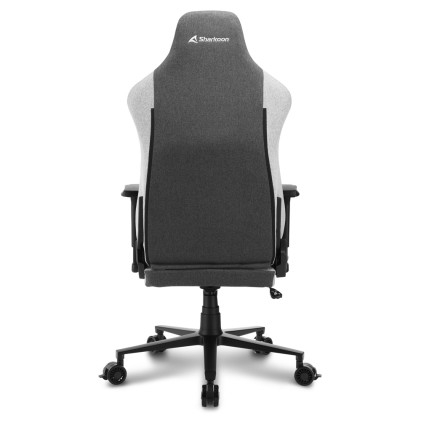 Sharkoon Sedia Gaming Sgs30 Fabric In Tessuto Dimensioni Comfort Nero E Bianco