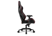 Sharkoon Gaming Chair Skiller Sgs4 Pelle Sintetica, Formato Extralarge, Braccioli E Schienale Regolabili, Telaio Acciaio, Cuscino Supporto Lombare, Rotelle Con Blocco, Black/Red