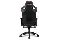 Sharkoon Gaming Chair Skiller Sgs4 Pelle Sintetica, Formato Extralarge, Braccioli E Schienale Regolabili, Telaio Acciaio, Cuscino Supporto Lombare, Rotelle Con Blocco, Black/Red