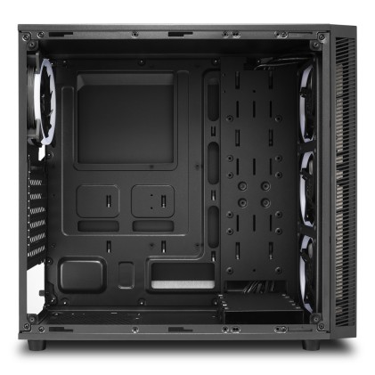 Sharkoon Case Tg4 Rgb, Atx, 2Xusb3, 6 Slots, 3X120 Led Front 1X120 Rear, Window Vetro Temperato, Rgb Color