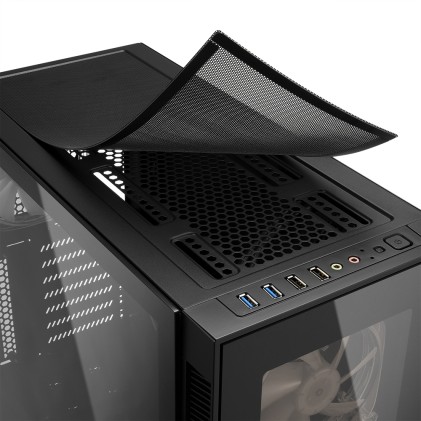 Sharkoon Case Tg5 Pro Rgb, Atx, 2Xusb 3.0, 2Xusb 2.0, 7 Slots,