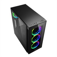 Sharkoon Case Tg5 Rgb Silent Pcgh Edition Atx 7 Slot Espansione, Pannello Frontale Vetro Temperato,