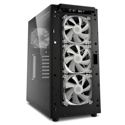 Sharkoon Case Atx Tg6M Rgb 2Xusb 2.0, 2Xusb 3.0, Vetro Temperato, 4X 120 Argb, Argb Controller