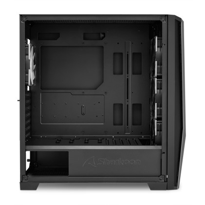 Sharkoon Case Tg7M Rgb Atx Vetro Temperato, 7 Slot Espansione, 3X120Mm Fan Front, 1X120Mm Fan Rear