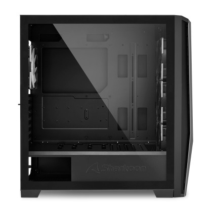 Sharkoon Case Tg7M Rgb Atx Vetro Temperato, 7 Slot Espansione, 3X120Mm Fan Front, 1X120Mm Fan Rear