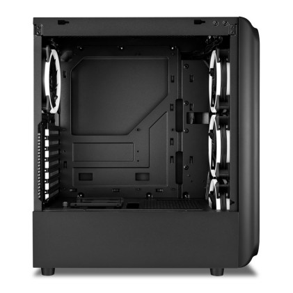 Sharkoon Case Tk5M Rgb Atx 1Xusb 3.2, 2Xusb 3.0, Vetro Temperato, 3X120Mm Fan Front