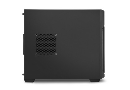 Sharkoon Case Mini-Itx, Micro-Atx, 2Xusb3.0, Audio In-Out, 1X120Mm Fan Front, 1X120Mm Fan Rear