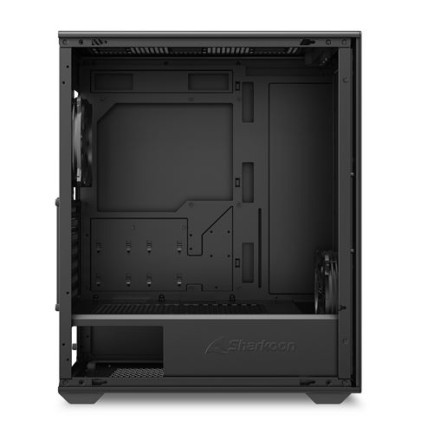 Sharkoon Case Atx 2X U3, 2X 120 Nero