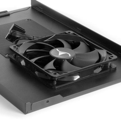 Sharkoon Case Mini-Itx, 2 Slot, 37 X 22.5 X 18.0 Cm , Usb 3.0, Usb 2.0, 1X 120 Mm Fan (Pre-Installed), Drive Bays 2,5&#34;-Ssd