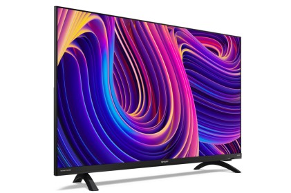 Tv 32" Sharp Italia Hd Smart Wifi Hdmi Dvbt2 Dvbs2 Android Frameless