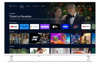 Tv 32 Sharp Led 32Fh2Ew Smart Hd Android 11 White