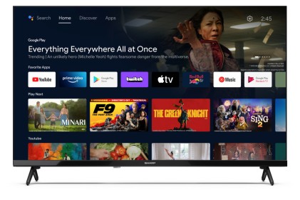 Tv 32 Sharp Led 32Fh2E  Smart Hd Android 11