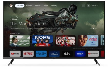 Tv 50 Sharp Led 50Gl4060E 4K Uhd Google Tv Smart