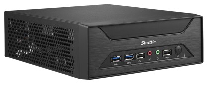 Barebone Shuttle XH270 SO-DDR4L black 4x 2,5 RAID