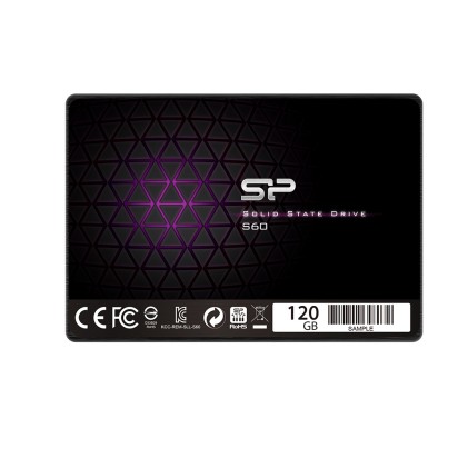 Hd 2,5 Ssd 120Gb Silicon Sata Iii 6Gb/S Silicon Power No Kit Install.