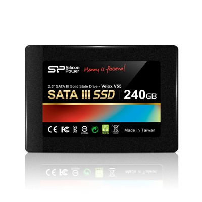 SSD 2,5 120GB Silicon Power SATA111MLC) V55 7mm upgrade kits