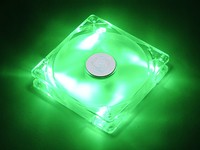 Ventola Silverstone SST-FN121-P-GL 120*120*25,4mm Verde